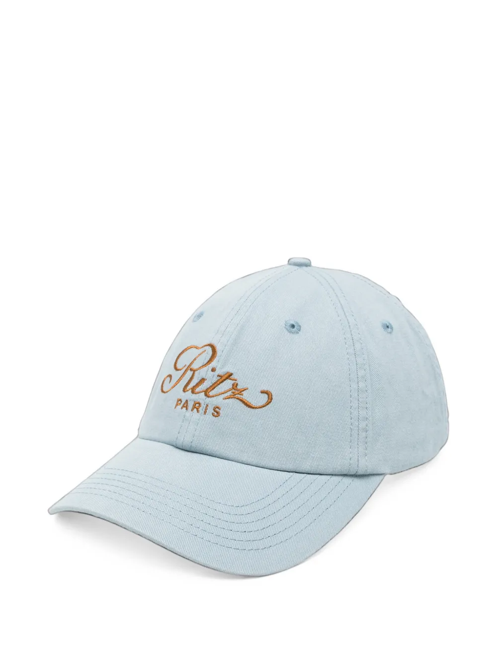 FRAME Ritz Paris embroidered baseball cap - Bleu FRAME Ritz Paris embroidered baseball cap - Bleu