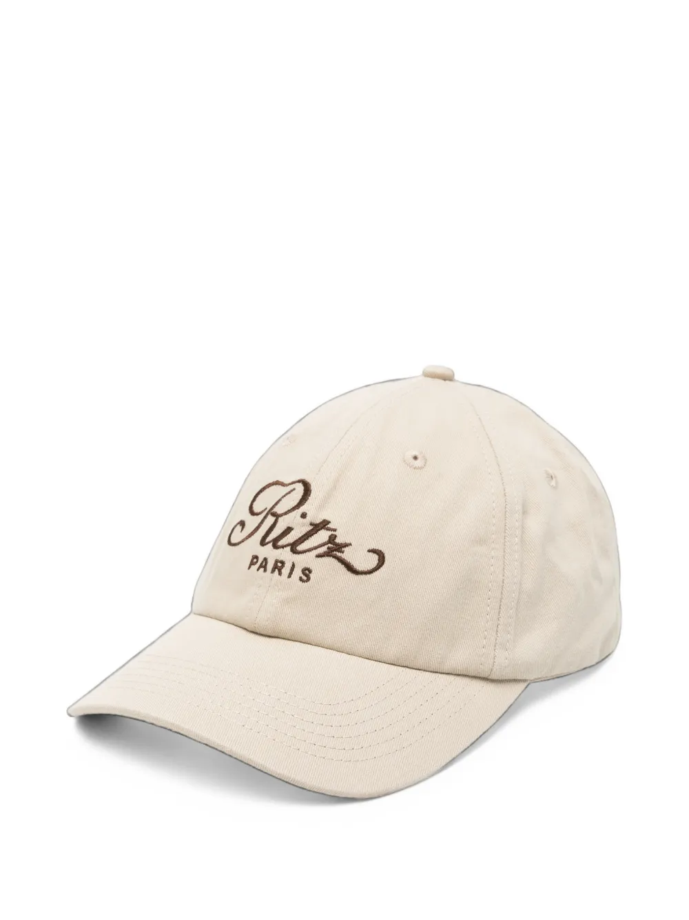FRAME Ritz Paris embroidered baseball cap - Tons neutres FRAME Ritz Paris embroidered baseball cap - Tons neutres