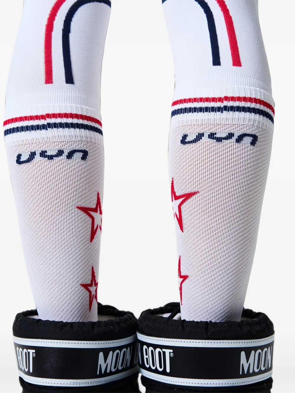 Perfect Moment x UYN ski team socks Wit