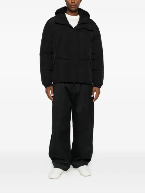 JG1 hooded quilted jacket