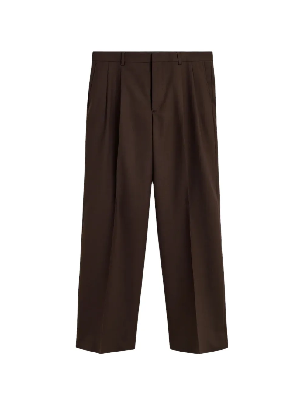 Sunflower pleated wide-leg trousers - Marron Sunflower pleated wide-leg trousers - Marron