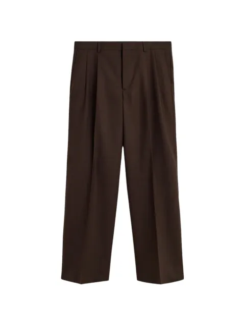 Sunflower pleated wide-leg trousers