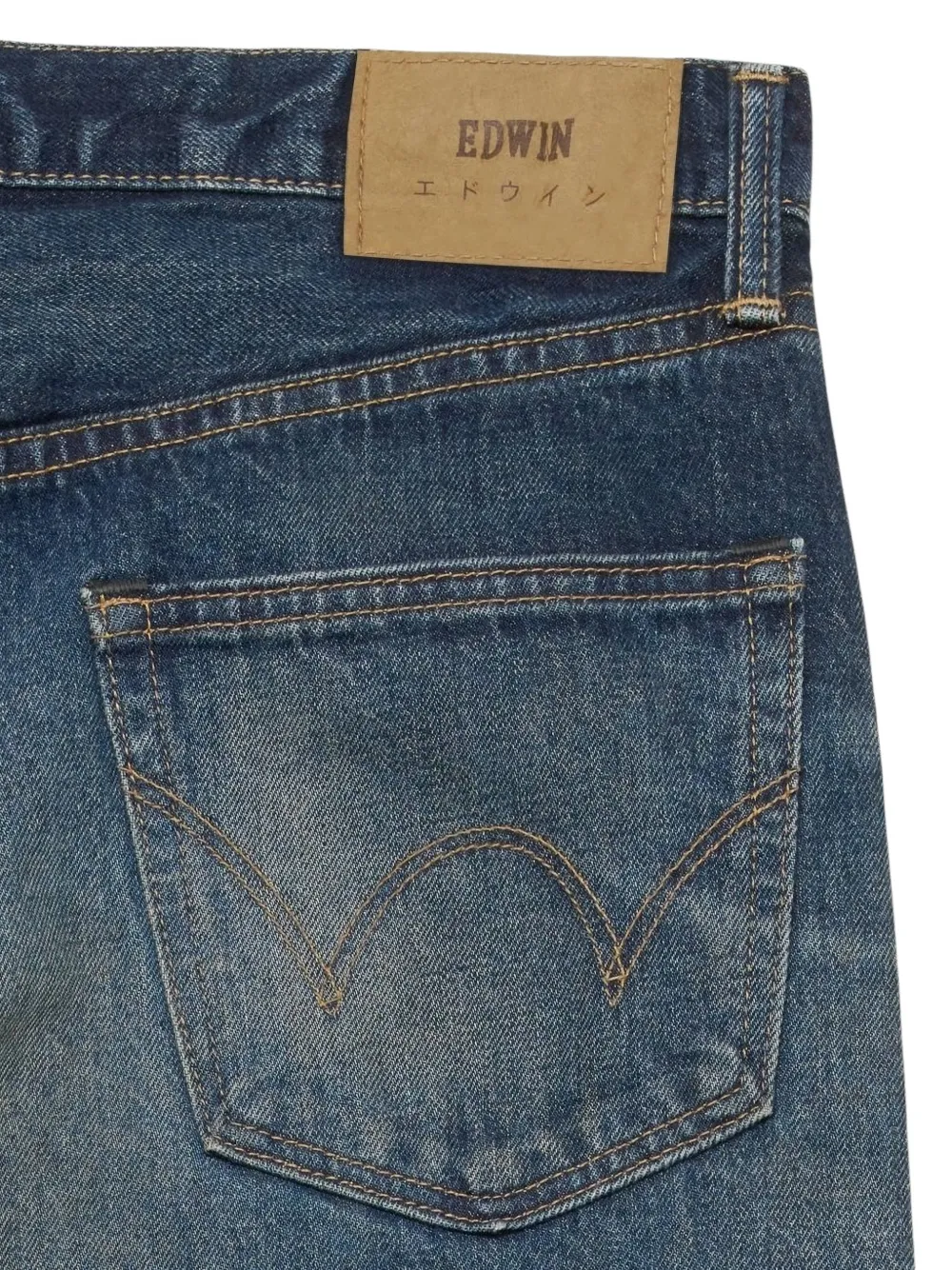 Edwin Regular straight jeans Blauw