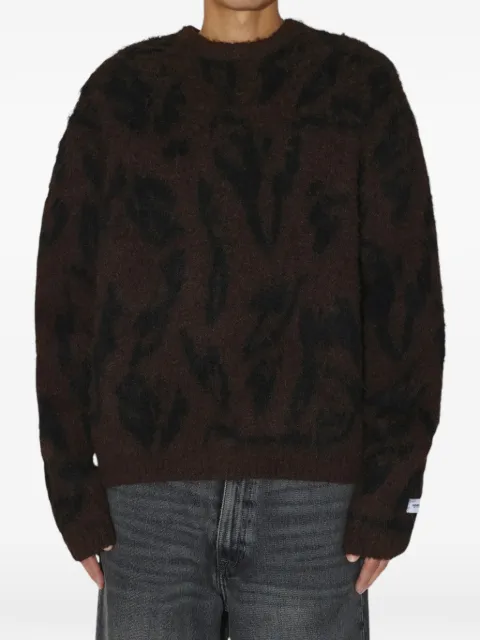 Dr. Denim patch-detail sweater