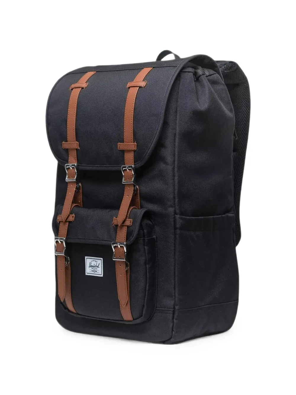 Herschel Supply Co. Little America rugzak met gespsluiting Zwart