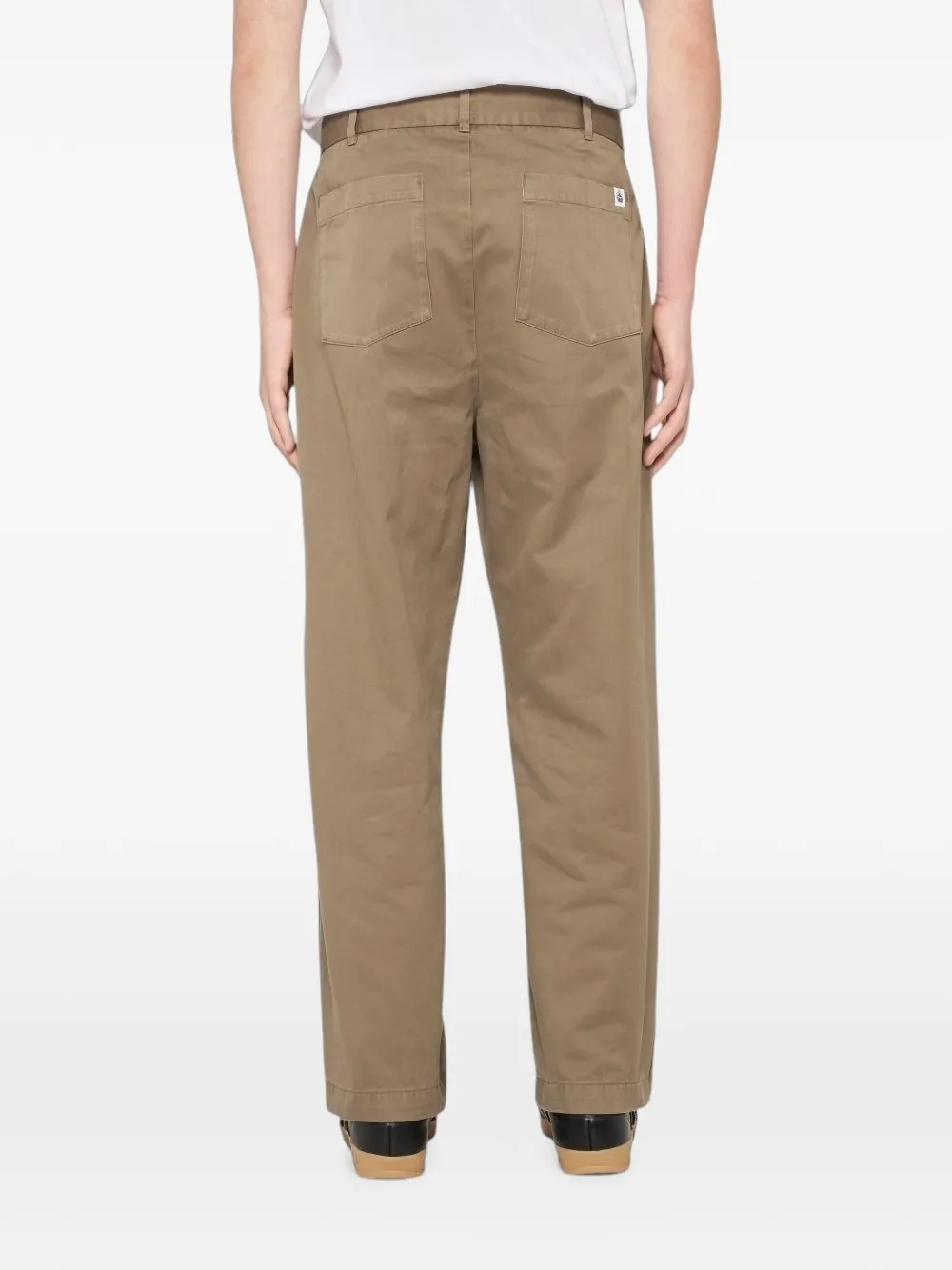 Edwin Solan broek Beige