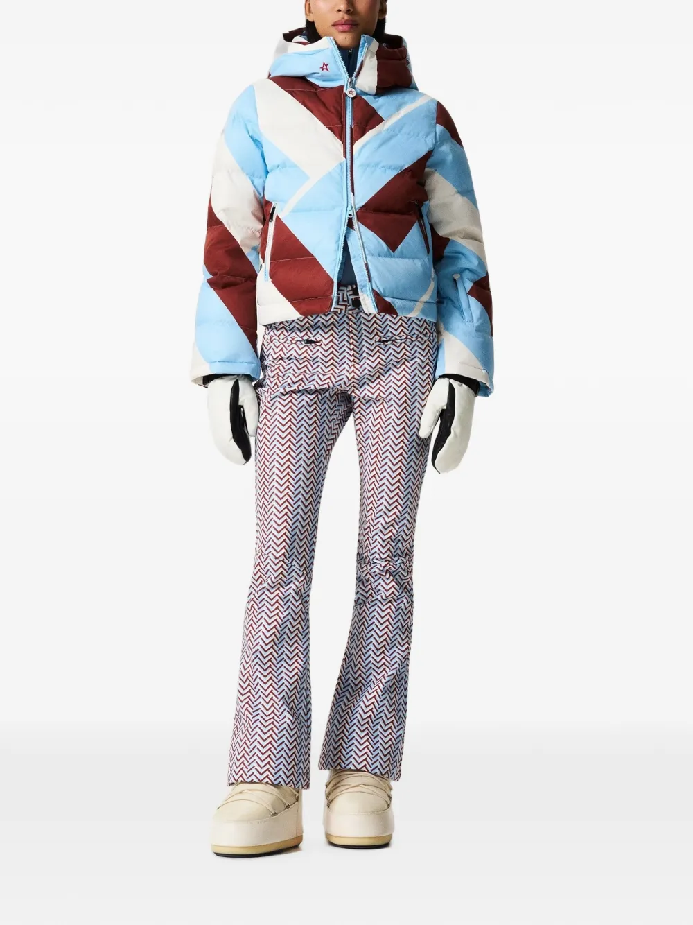 Perfect Moment Polar Flare down jacket Blauw