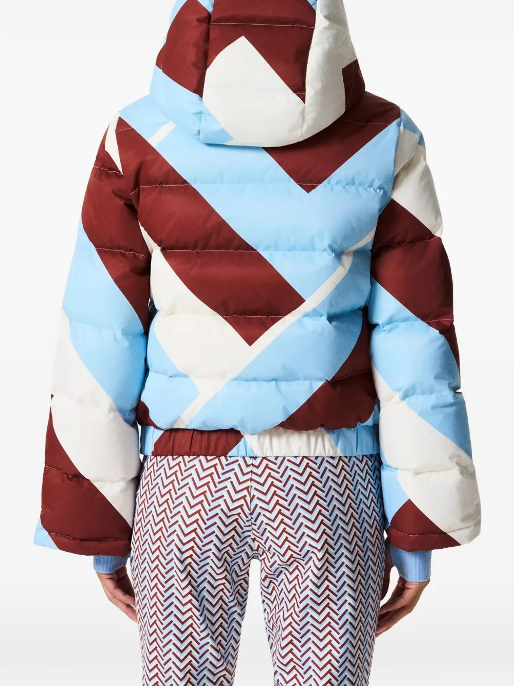 Perfect Moment Polar Flare down jacket Blauw
