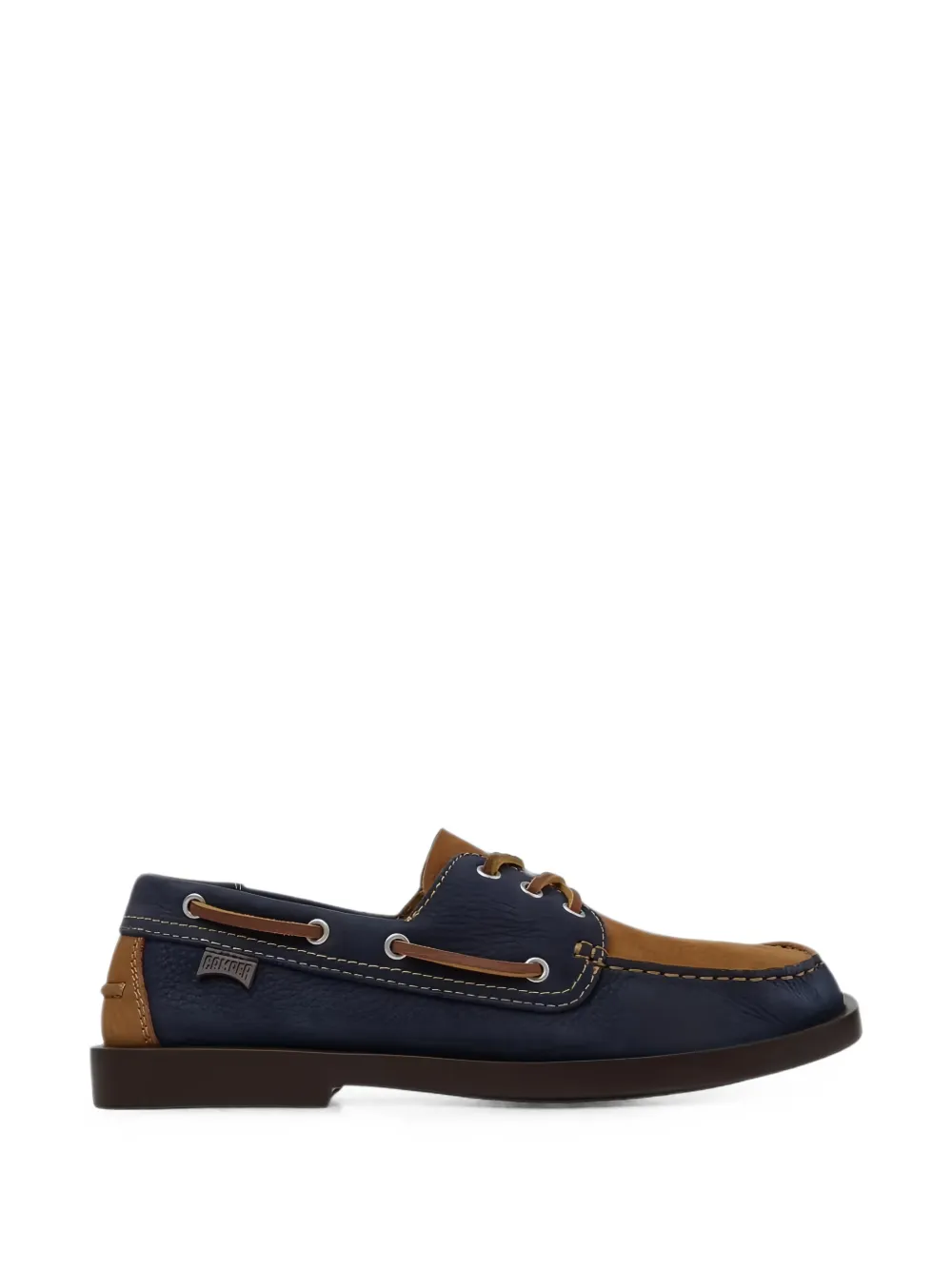 Camper Twins Boat Shoes In Blue