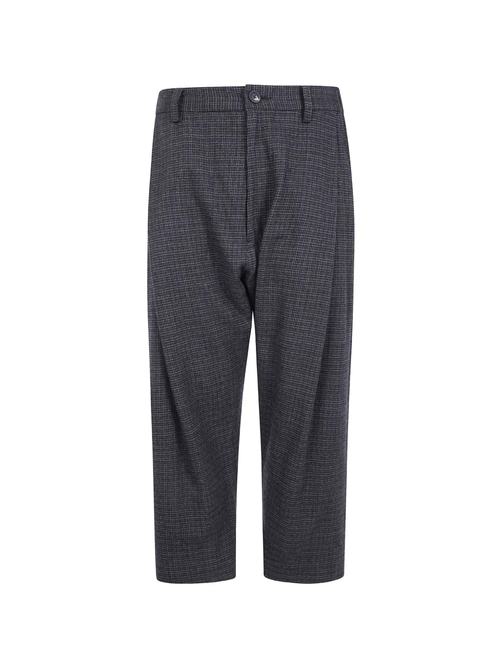 Ziggy Chen tapered-leg checked trousers