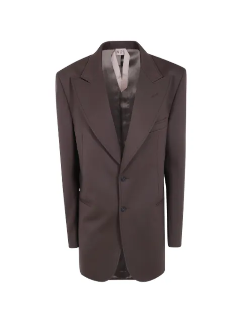 Nº21 peak-lapels single-breasted blazer