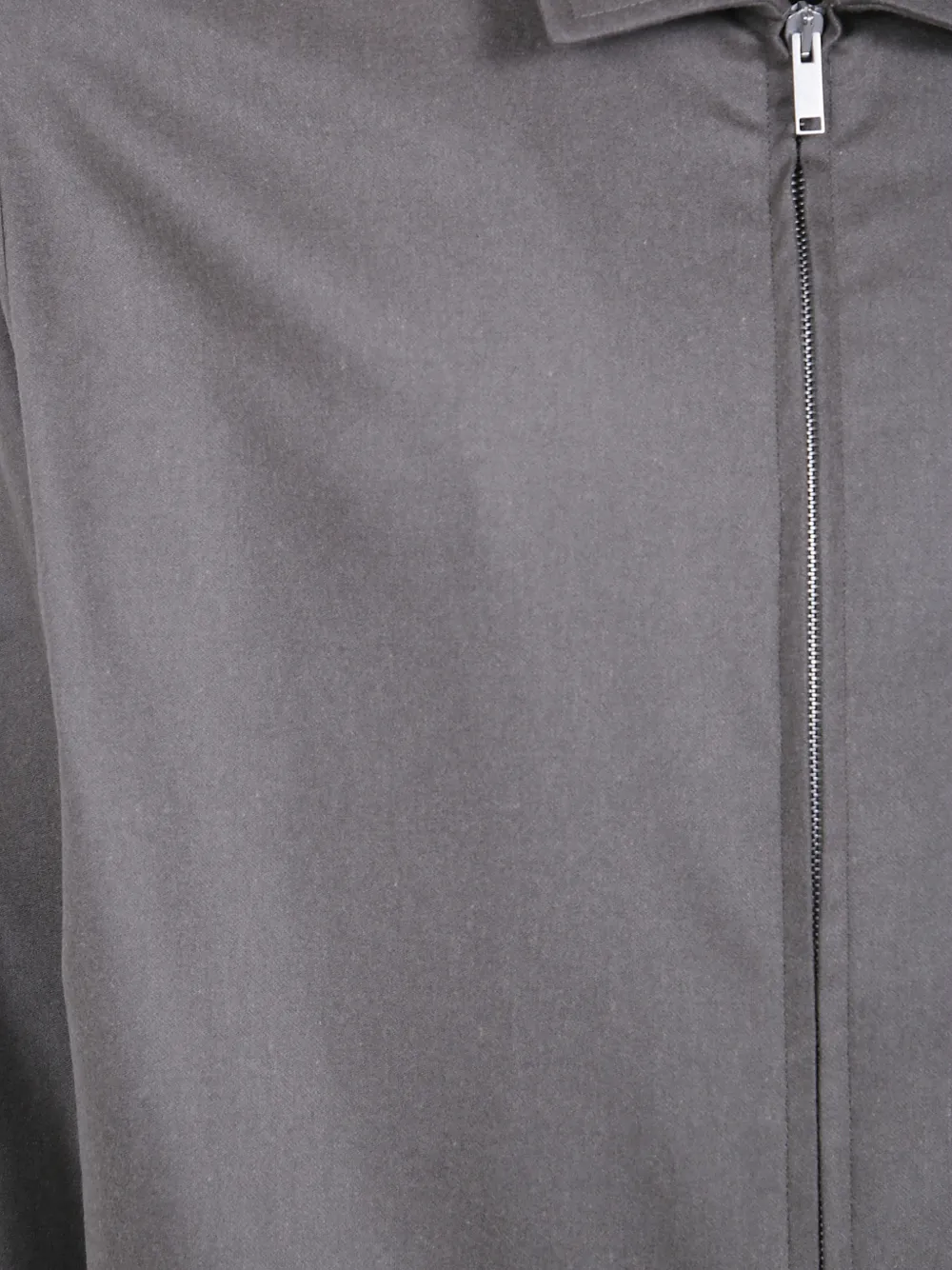 PT Torino Zip-up Wool Jacket in Grey, view 3