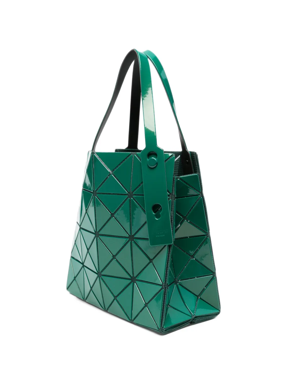 Bao Issey Miyake Lucent schoudertas met geometrisch vlak Groen