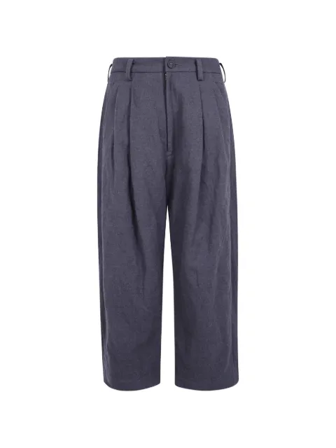 Ziggy Chen pleated wide-leg trousers