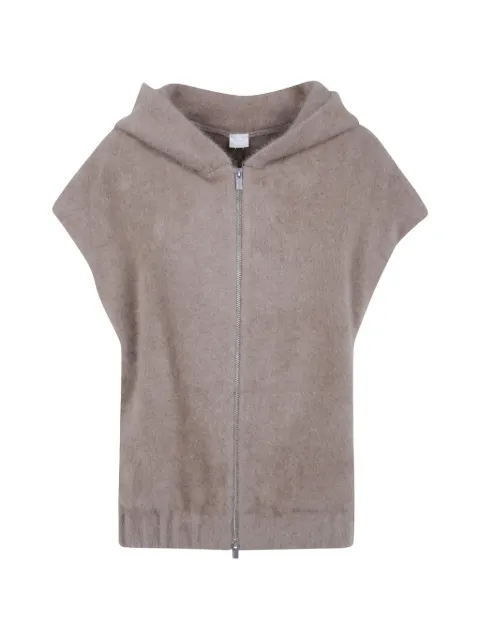 Ct Plage zip-up hooded cardigan