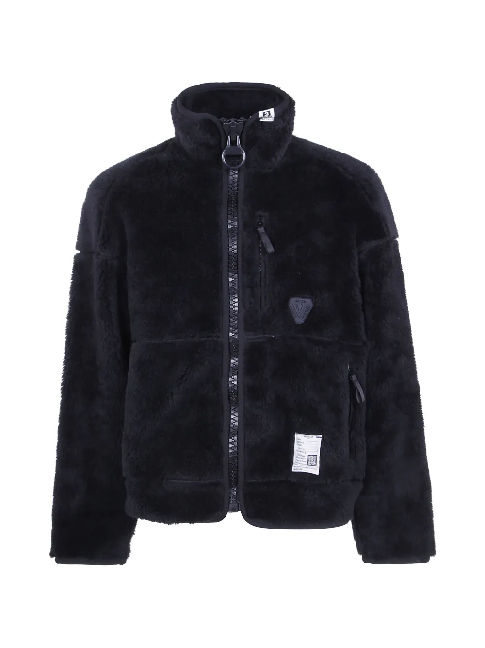 Maison MIHARA YASUHIRO wide back Boa jacket - Nero