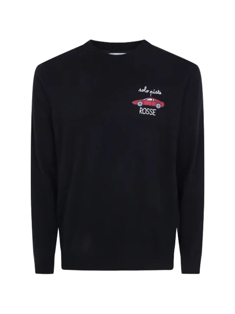 MC2 Saint Barth Heron Light embroidered sweater