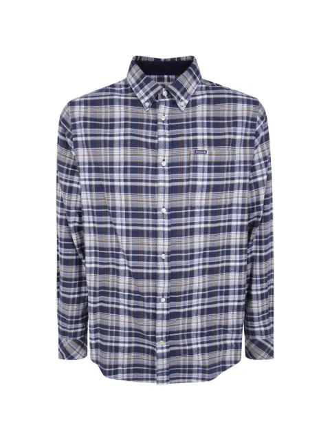 Barbour check-pattern button-down shirt
