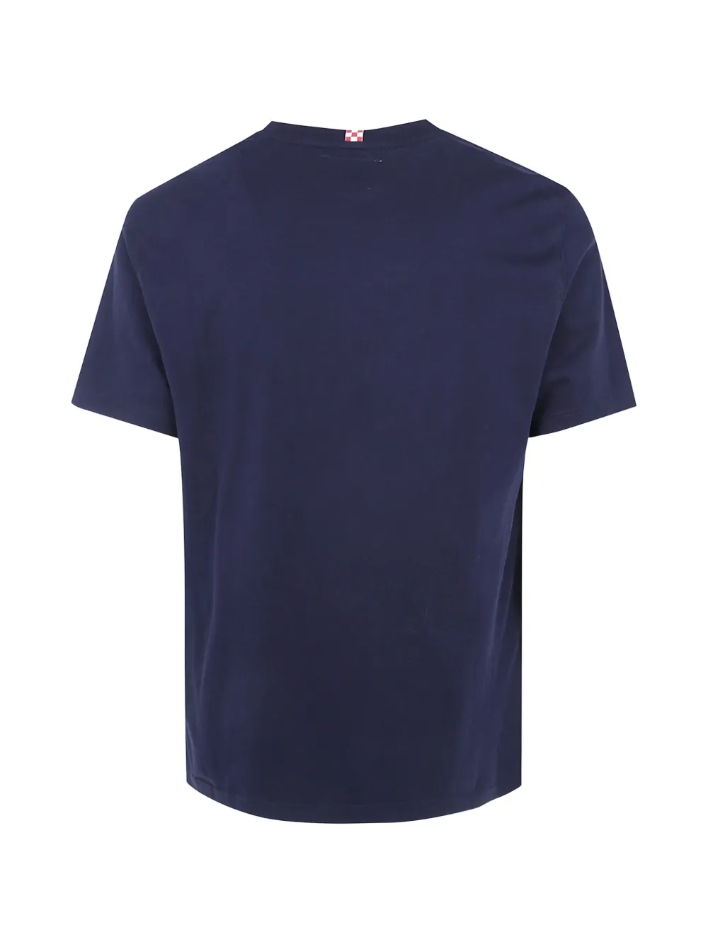 MC2 Saint Barth Austin T-shirt met borduurwerk en borstzak Blauw