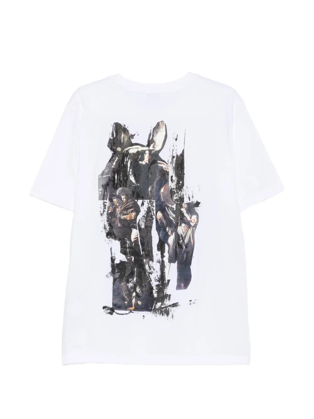 Off-White T-shirt met Arrows-print en grafische print Wit