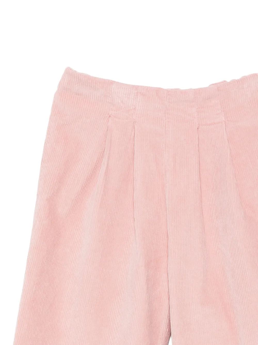 Siola Ribfluwelen plooibroek Roze