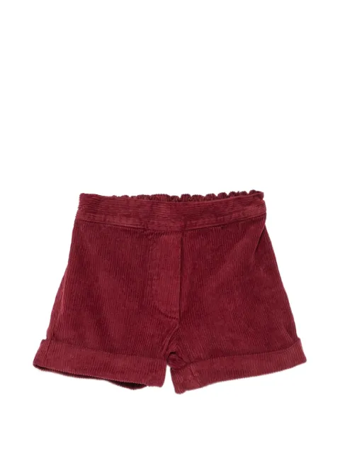 Siola corduroy turn-up shorts