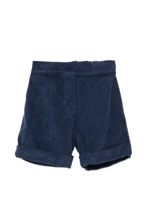 Siola corduroy turn-up shorts