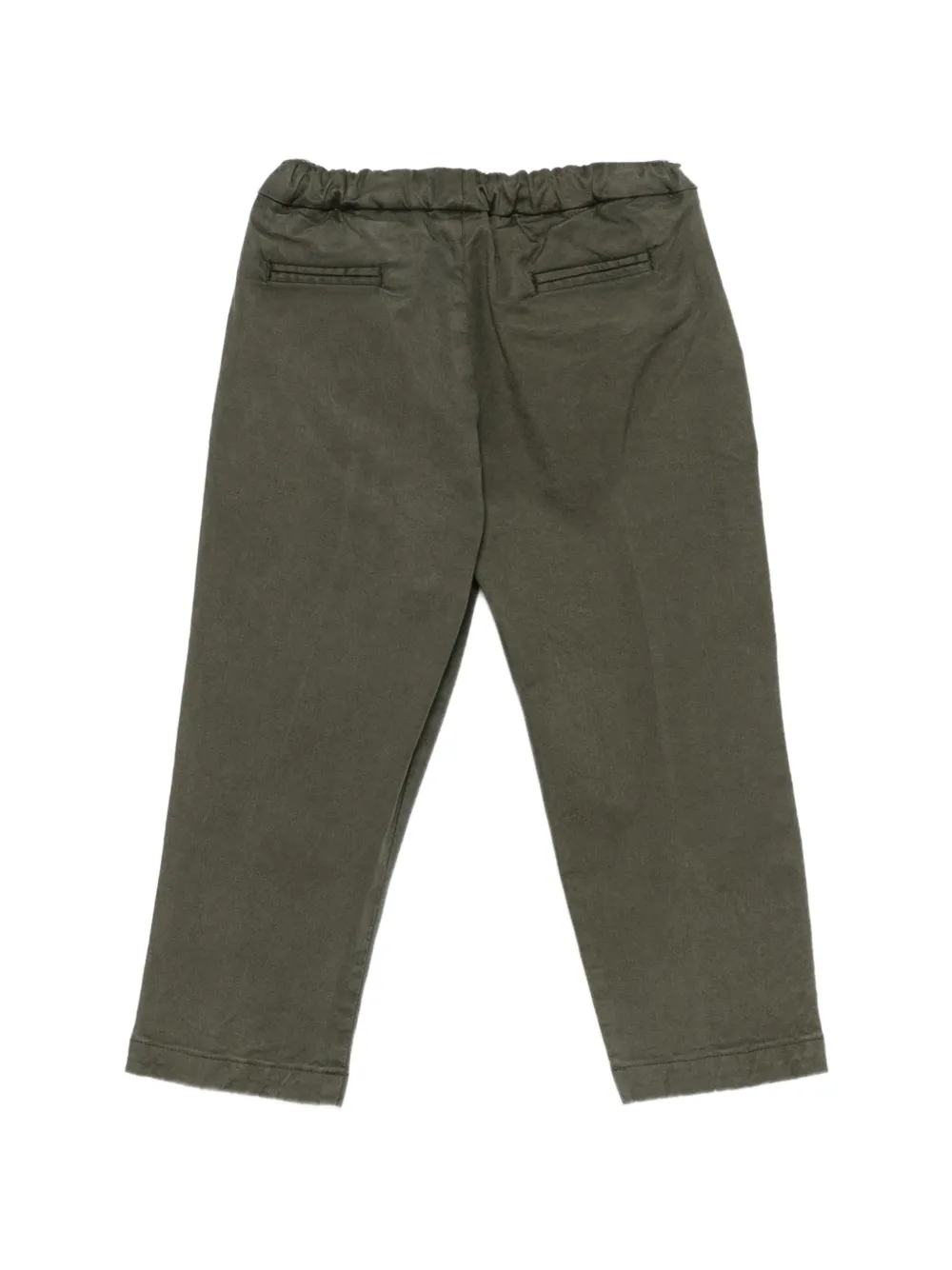 Siola Adam broek met elastische taille Groen