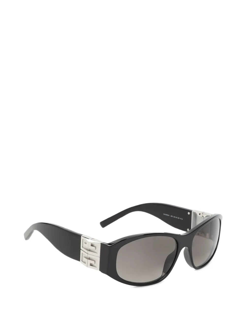 Givenchy Eyewear 4G zonnebril met ovaal montuur Zwart