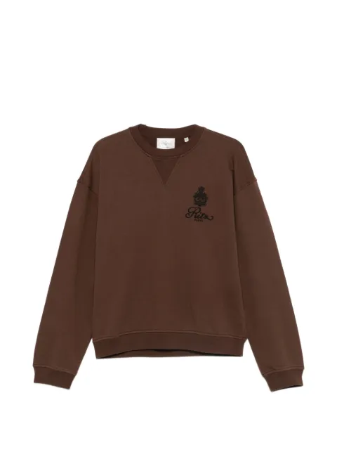 FRAME The Ritz embroidered sweatshirt
