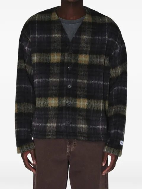 Dr. Denim Julian check-pattern cardigan