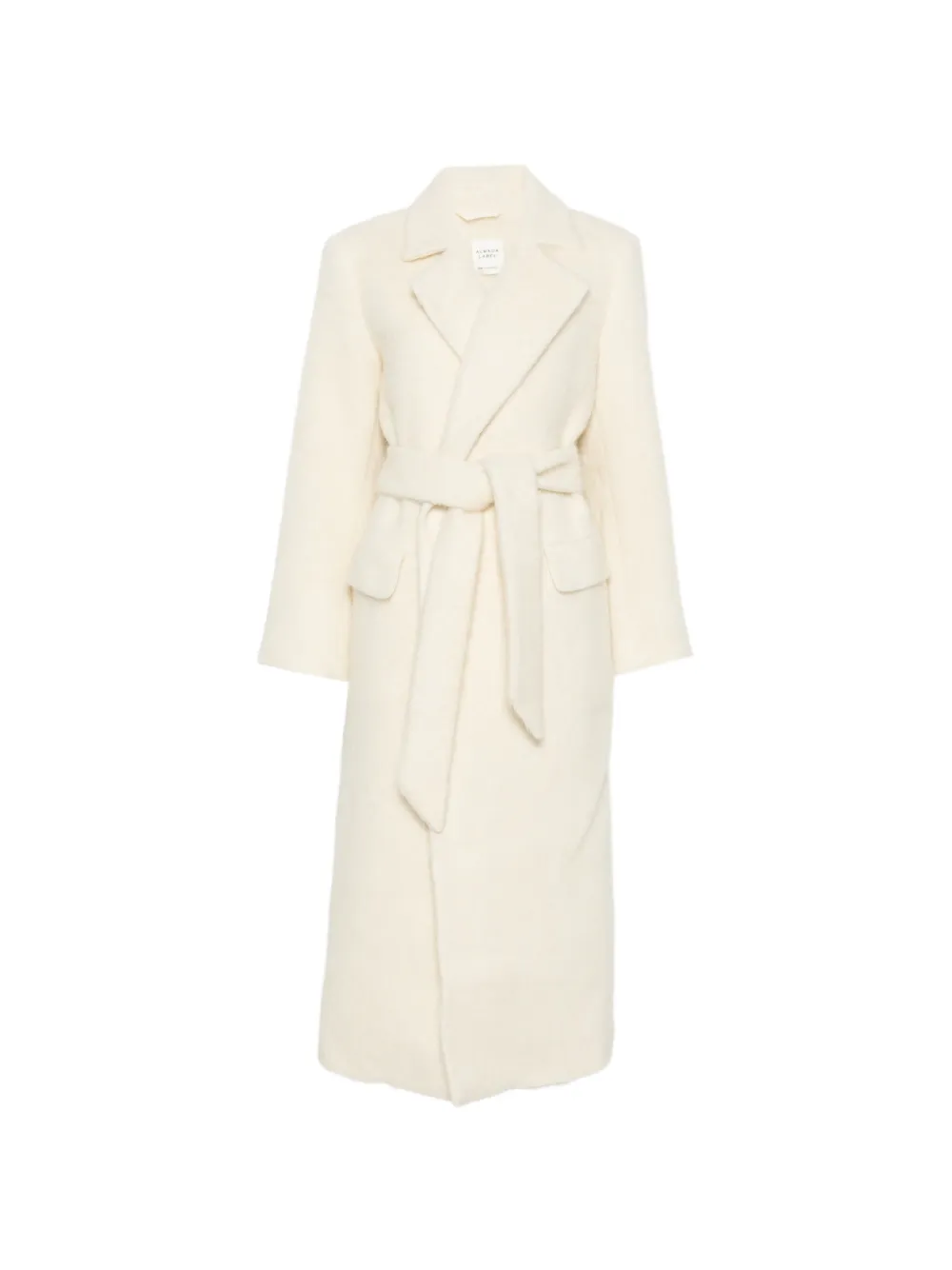 Almada Label Ivy belted coat - Neutrals