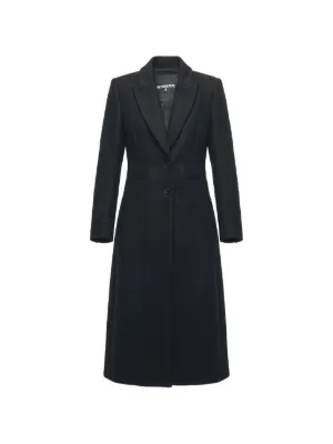 パトリッツァぺぺ ブラックのウールコート Patrizia Pepe（パトリッツァ・ペペ）ウィメンズ - FARFETCH