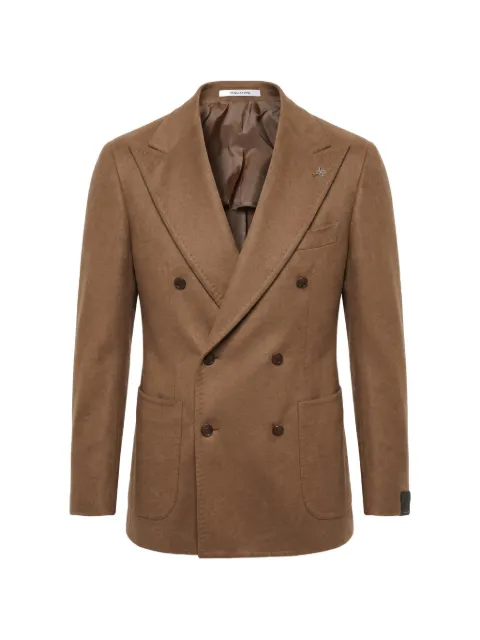 Tagliatore peak-lapel double-breasted blazer