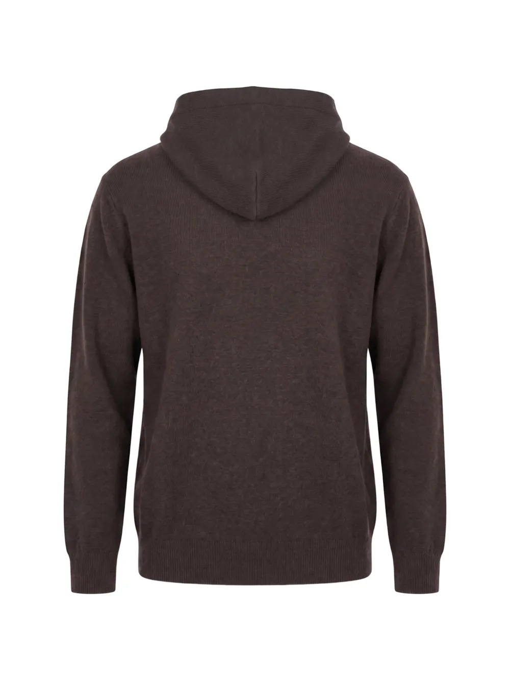 Altea wool knit hoodie Bruin