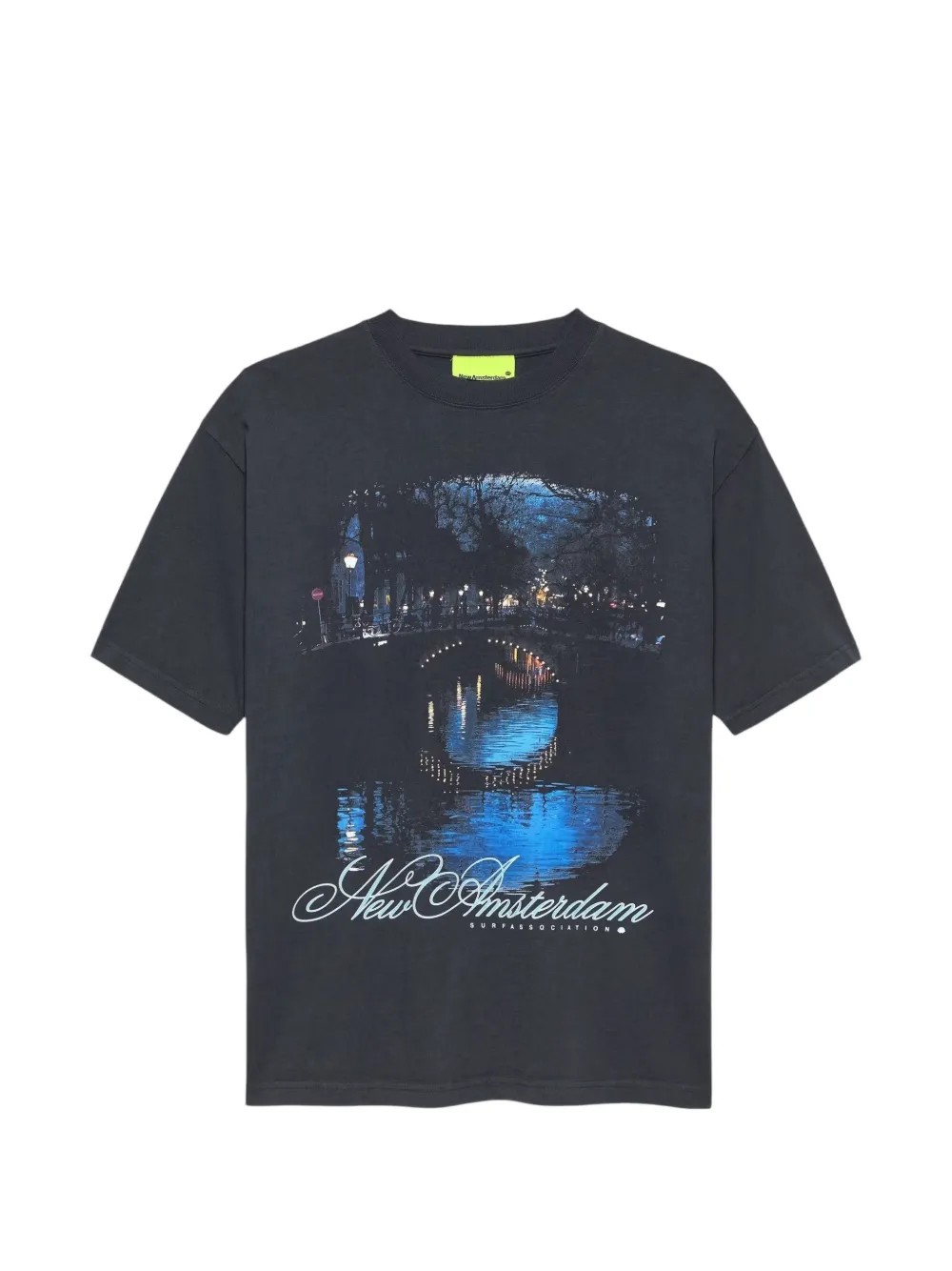 New Amsterdam Surfassociation City of Water graphic-print T-shirt