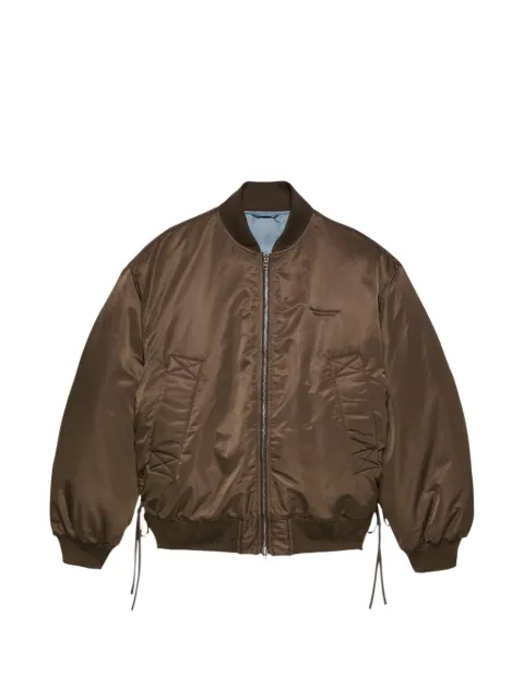 New Amsterdam Surfassociation reversible quilted bomber jacket
