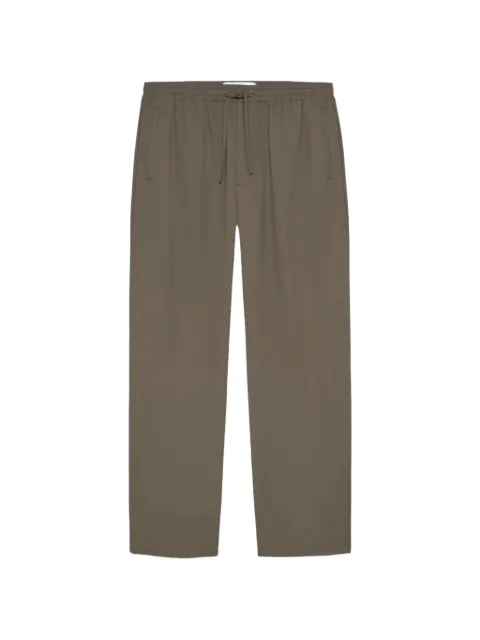 New Amsterdam Surfassociation logo-patch drawstring trousers
