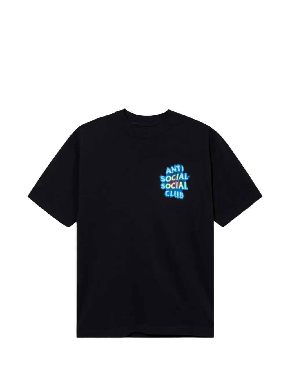 Anti Social Social Club Thermal logo-print T-shirt - Schwarz