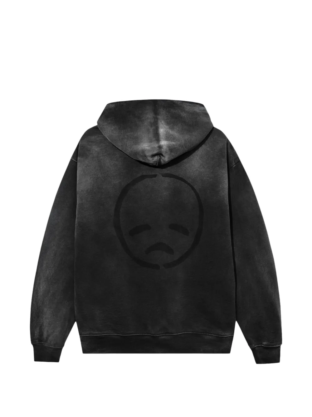 Anti Social Club Missing hoodie met logo-print Zwart