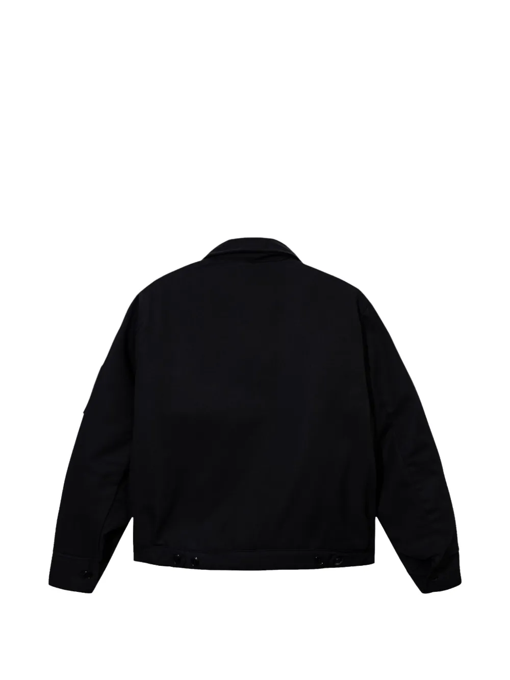 Anti Social Club Jack met geborduurd logo en contrasterende stiksels Zwart