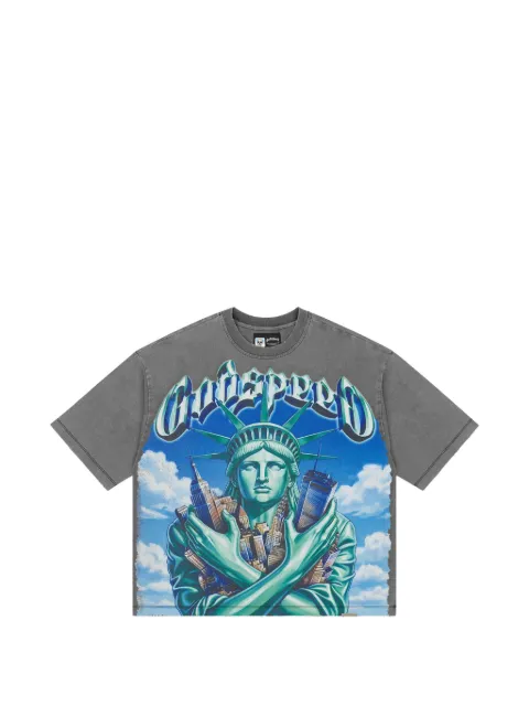 GODSPEED Empire Guardian graphic-print T-shirt