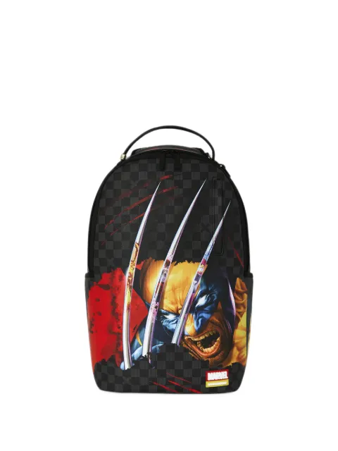 Sprayground x Marvel Wolverine Sharkmouth Tear Up backpack
