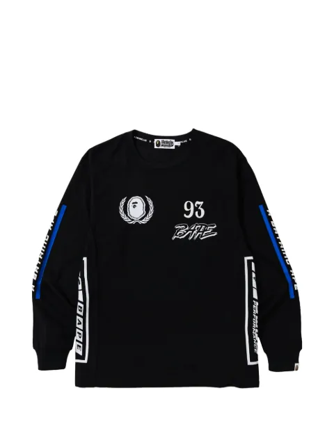 A BATHING APE® graphic-print long-sleeve T-shirt