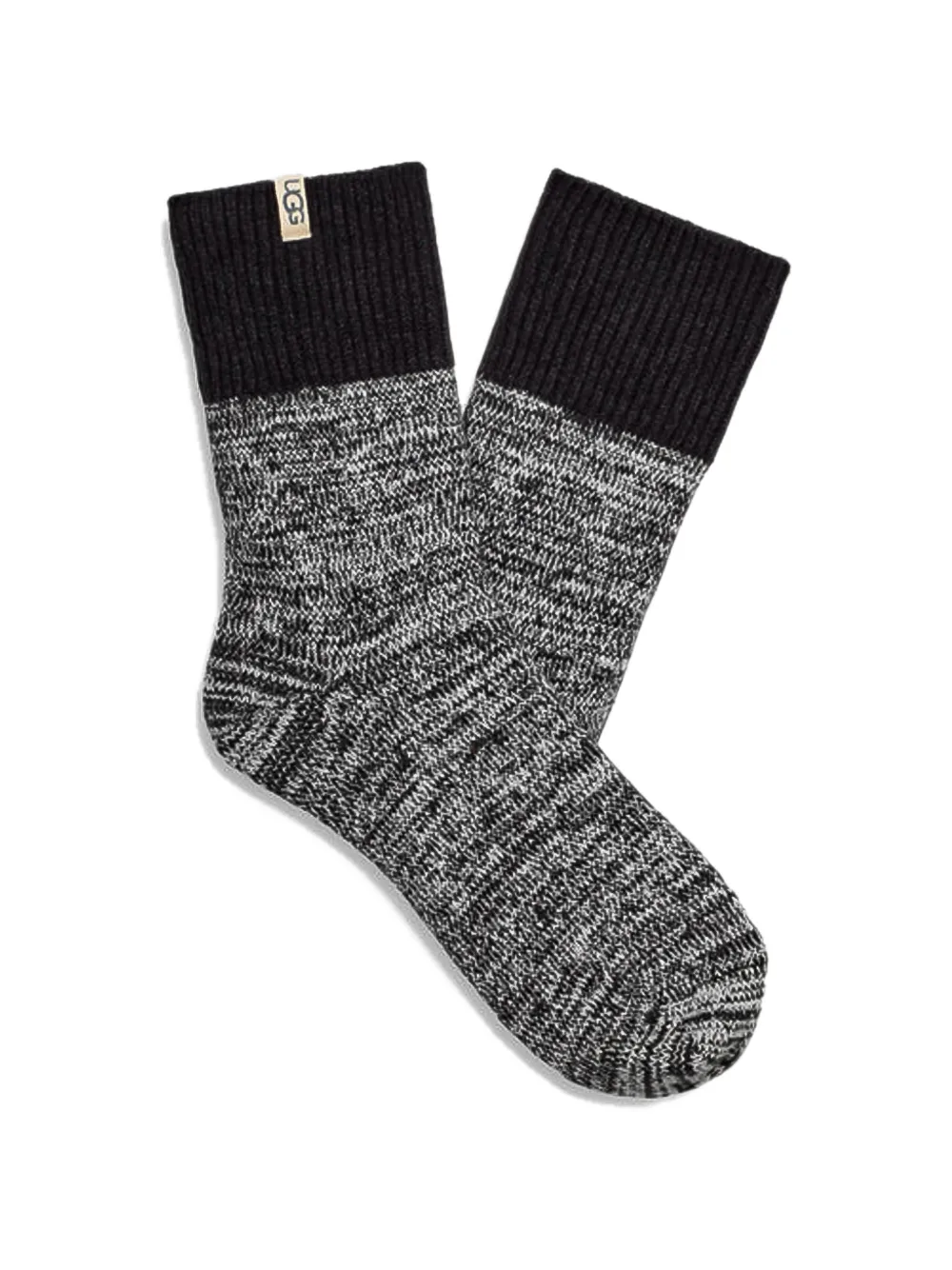 UGG rib-knit slouchy socks - Grigio