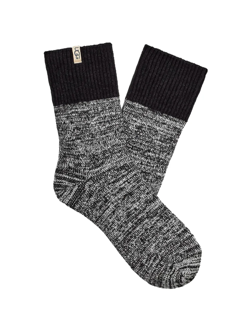 UGG rib-knit slouchy socks - Grigio