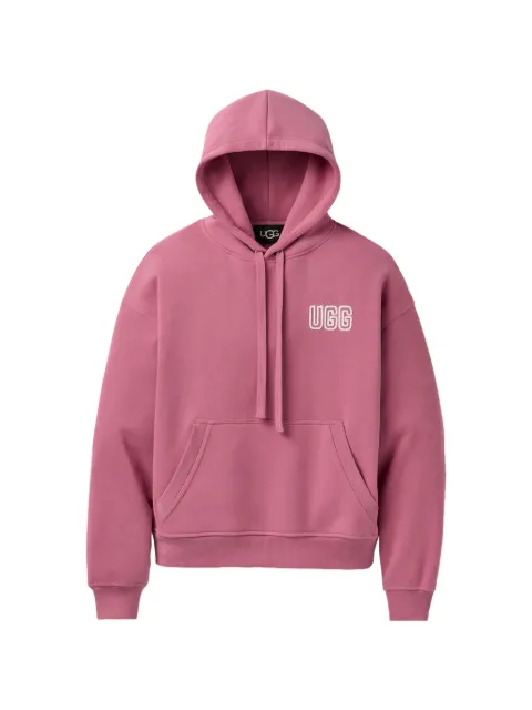 UGG hoodie con parche del logo y cordones
