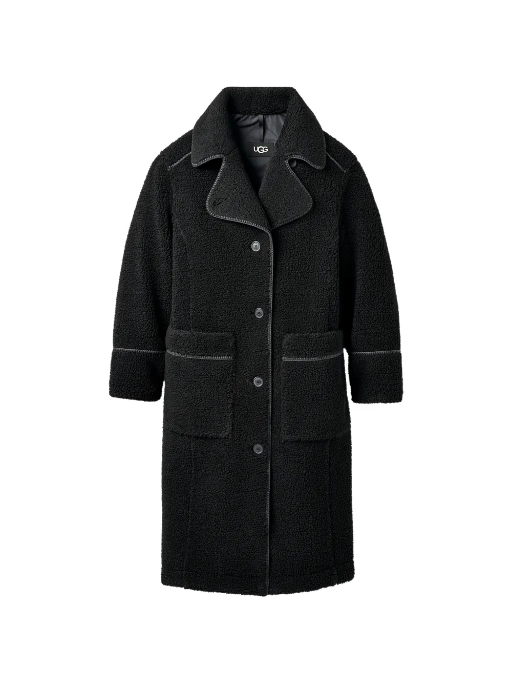 UGG Sema UGGfluff coat - Black