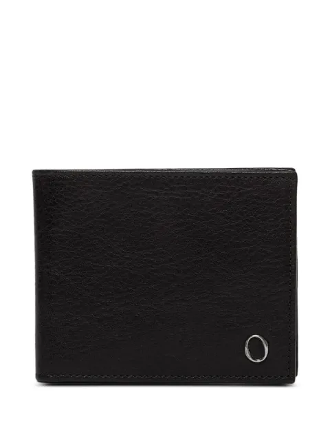 Orciani Lagoon embossed billfold wallet