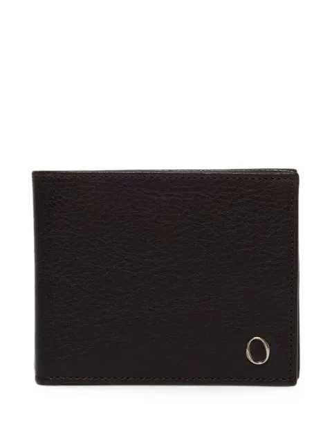 Orciani Lagoon cloud-effect leather billfold wallet